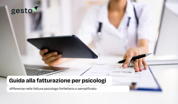 Fatturazione per psicologi