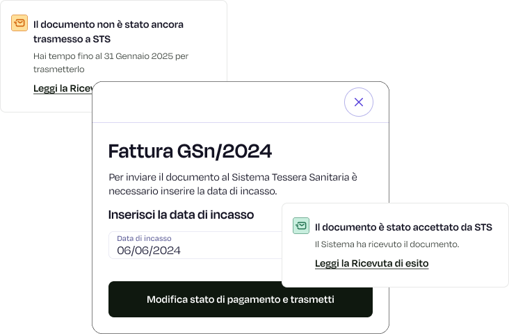 banner invio fattura al sistema tessera sanitaria