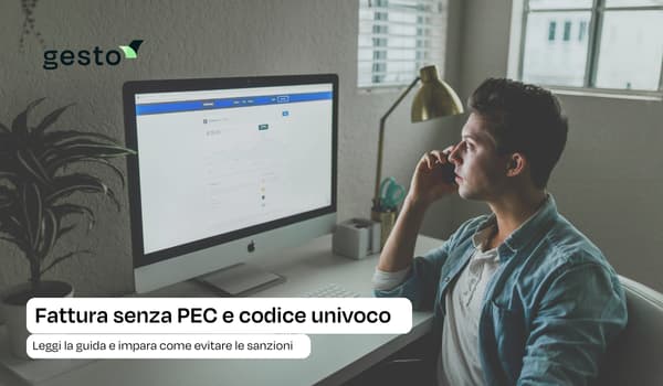 Fattura senza PEC e codice univoco