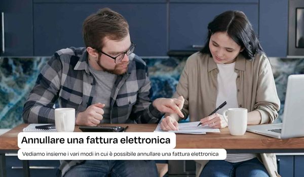 Annullare una fattura elettronica