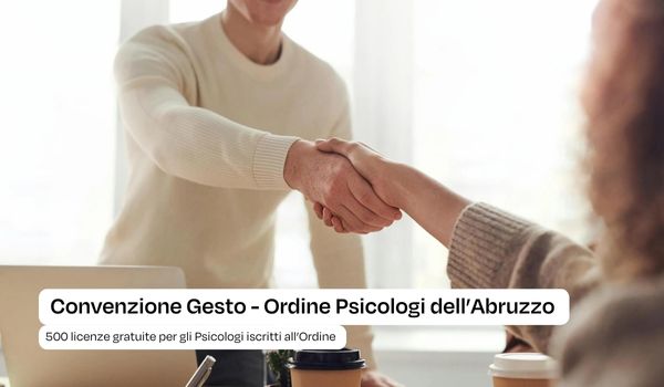 Nuova convenzione con l’Ordine degli Psicologi dell’Abruzzo