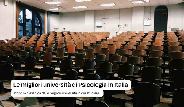 Una delle migliori università di Psicologia in Italia