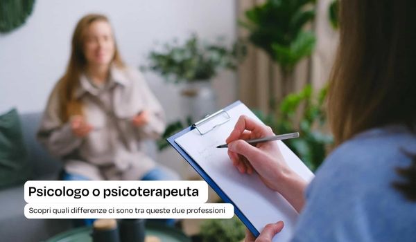 Appunti durante seduta psicoterapica con paziente