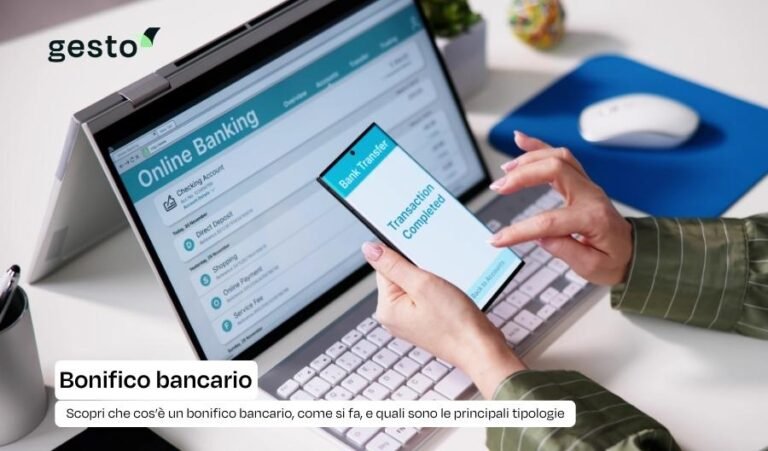 bonifico bancario da pc