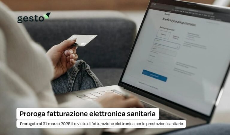 proroga fatturazione elettronica sanitaria