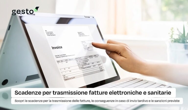 scadenze trasmissione fatture elettroniche e sanitarie