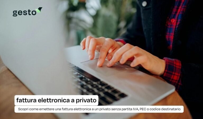 fattura elettronica a privato